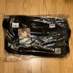 Carhartt Black Tool Bag with Yellow Logo Tag